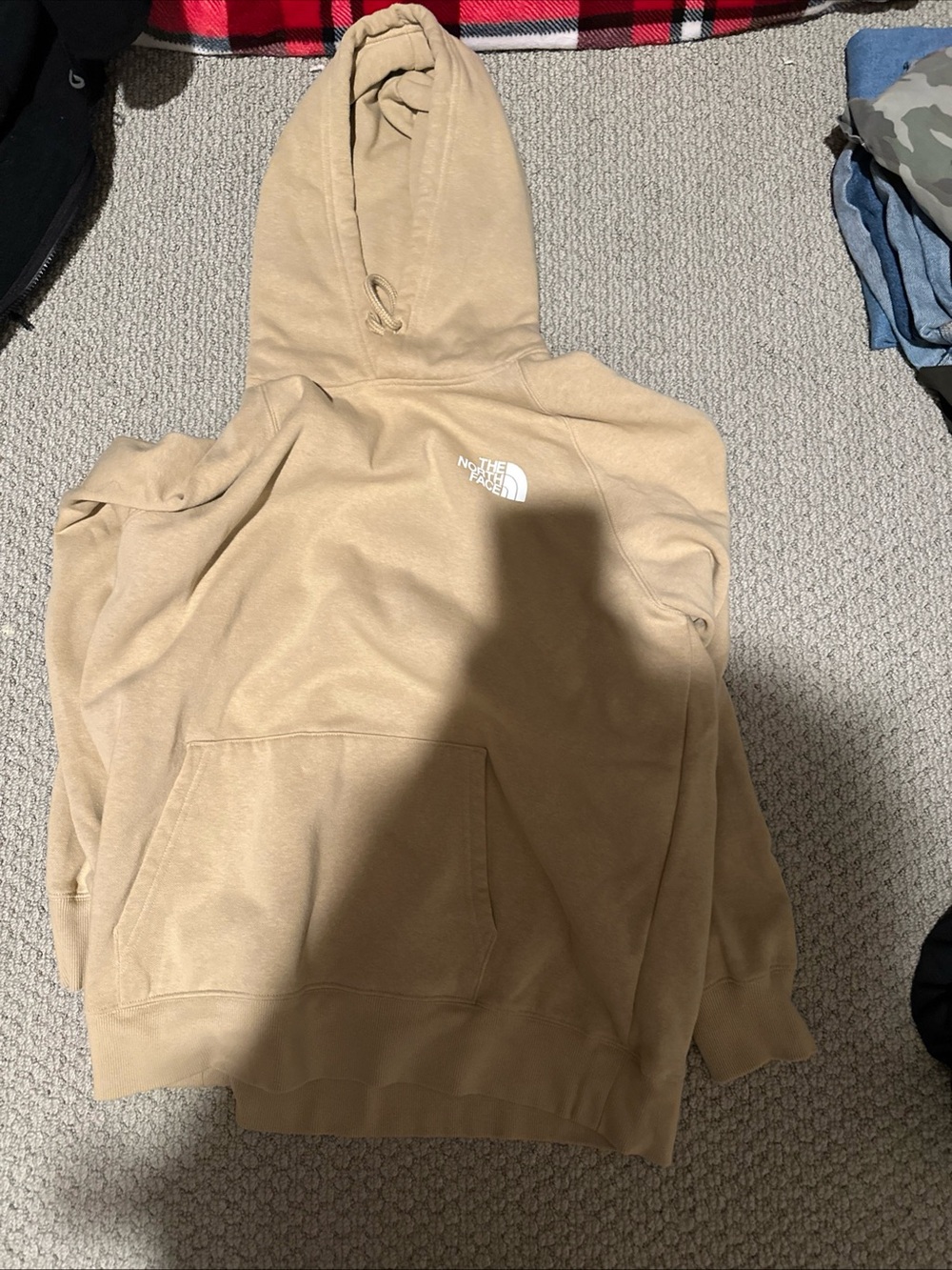 The North Face Men's Hooded Pullover - Tan
